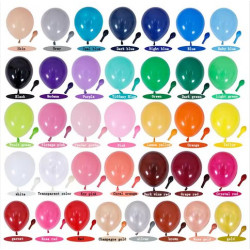 Bunte Luftballons im Sortiment oder einzelne Farben nach Auswahl.